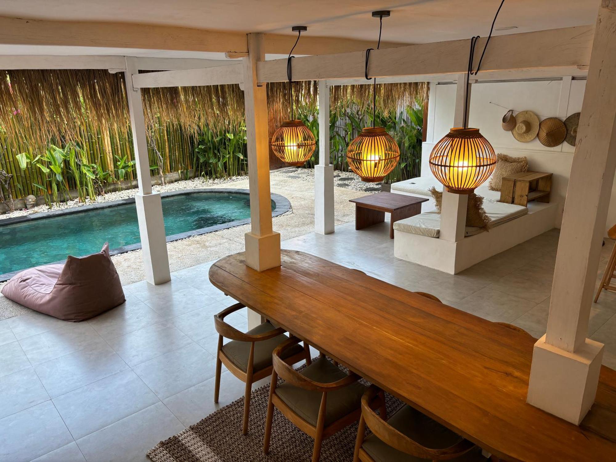 Villa Tiga Gili Air Exteriör bild