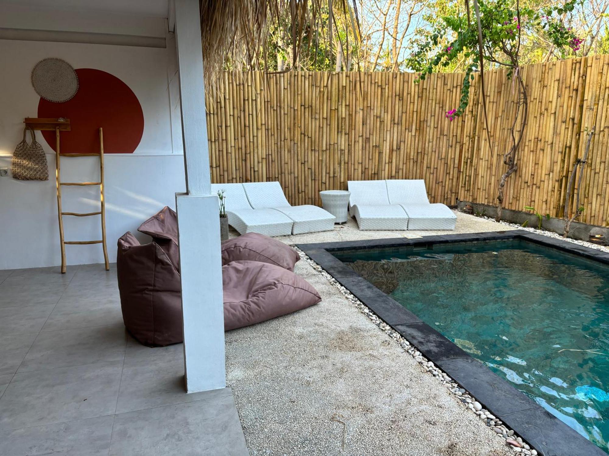 Villa Tiga Gili Air Exteriör bild